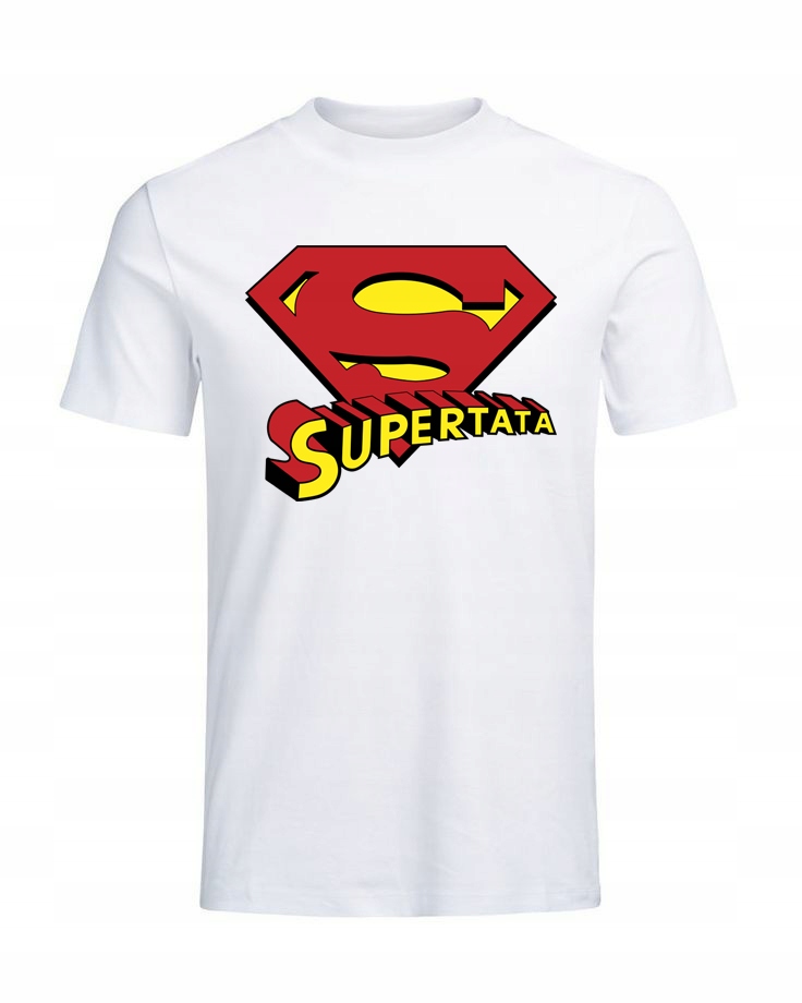 

T-shirt Meska Koszulka Super Tata S-xxl Tu XL