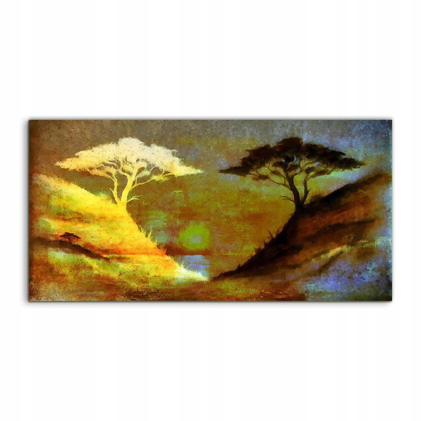 Akrylový obraz 120x60 s potlačou More a západ slnka