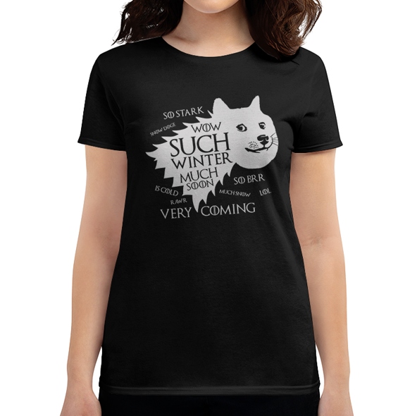 

Koszulka Doge Such Winter Gra o Tron Got S