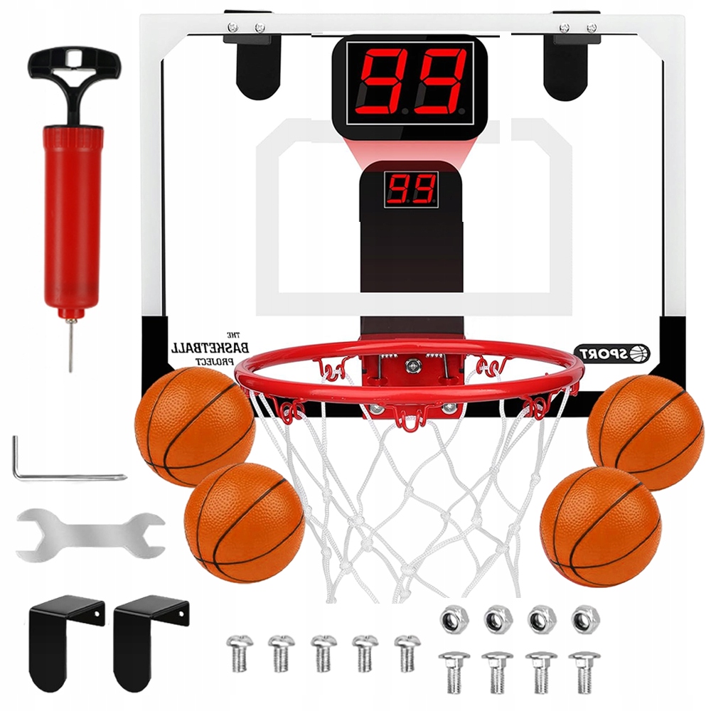 Mini Stojak Do Koszykówki Dla Dzieci 40*30CM Elektroniczny System Punktacji