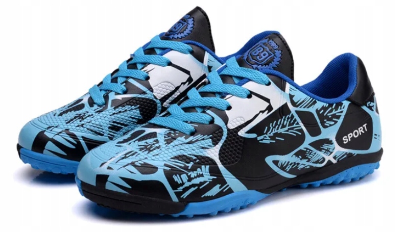 Buty turfy na Orlik, halę SPORT niebieskie R.40