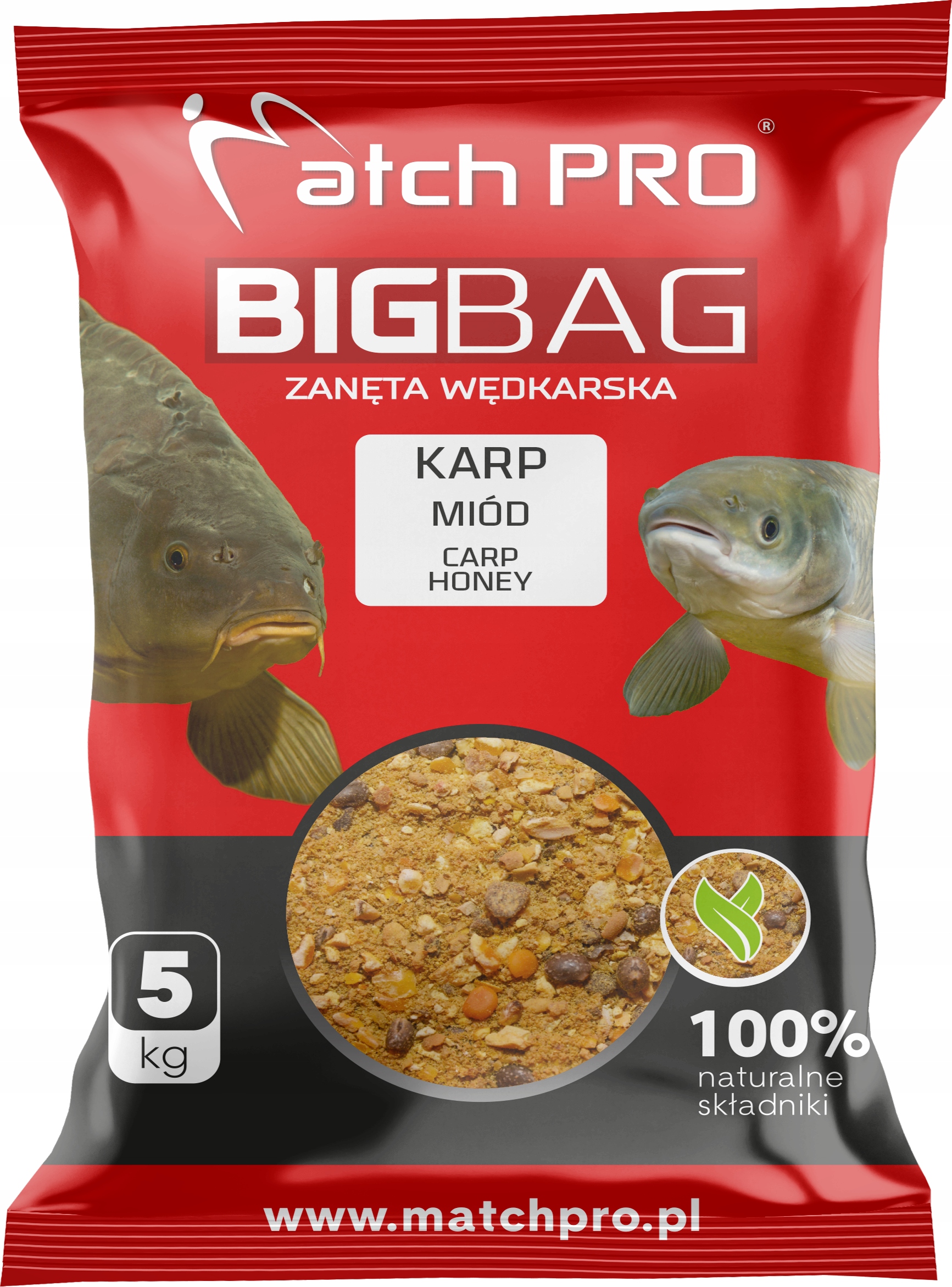 Match Pro Zanęta Big Bag Big Karp Miód 5kg