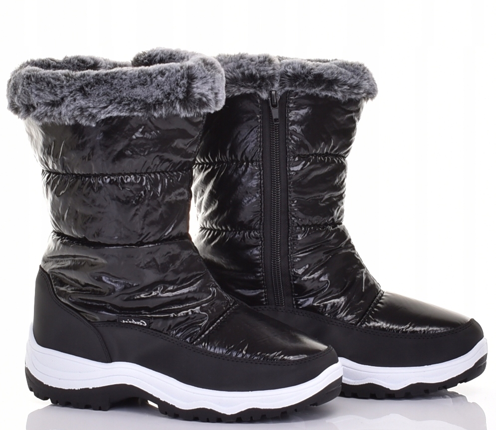 SNIEGOWCE WYSOKIE OCIEPLANE FUTERKIEM Oryginalne opakowanie producenta pudełko