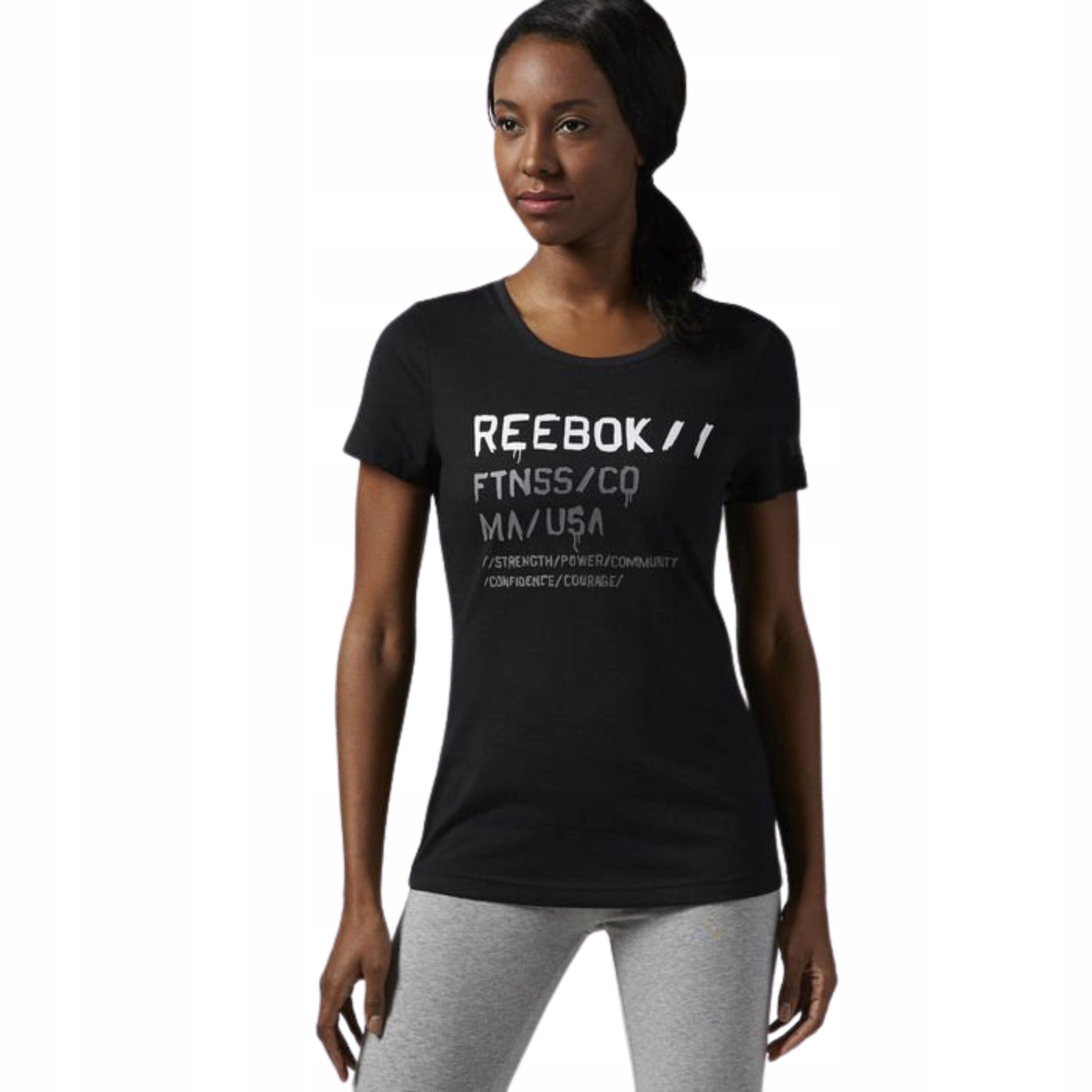 Damska koszulka treningowa Reebok Wor C Com Tee S
