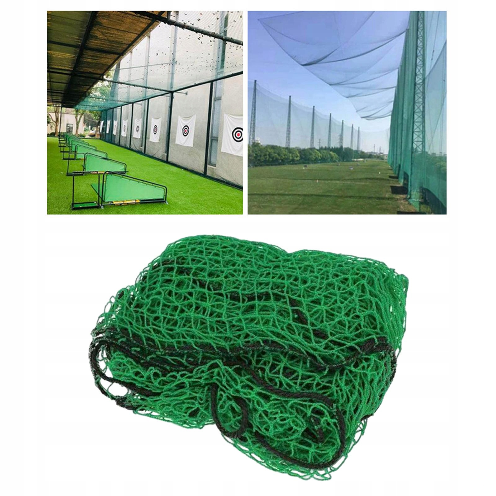 Golf Net Sports Barrier High Impact Border Mesh Kolor dominujący bezbarwny