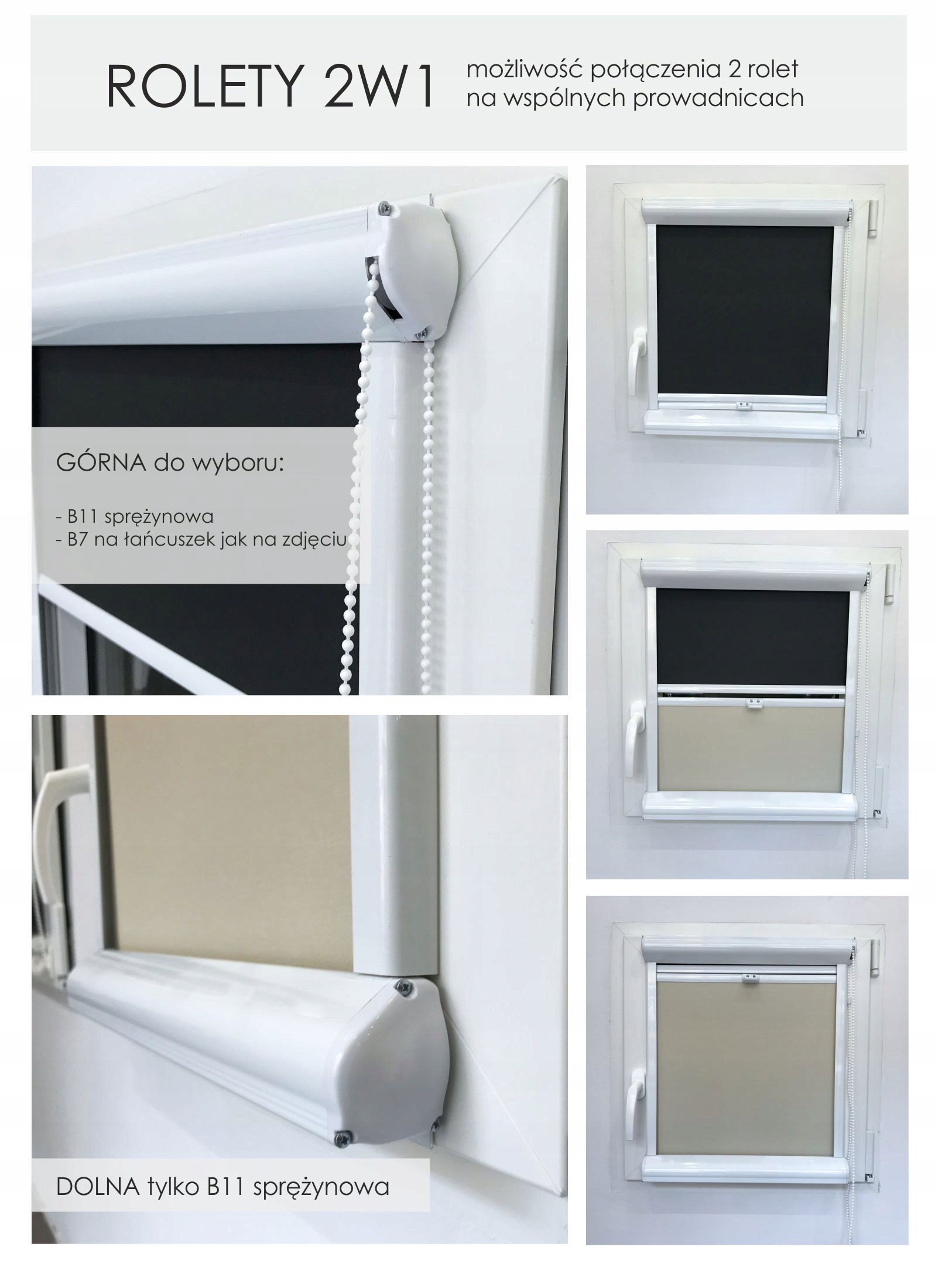 ROLETY PRZECIWSŁONECZNE zazdrostki do kuchni | MGR Stopień zaciemnienia zaciemniające