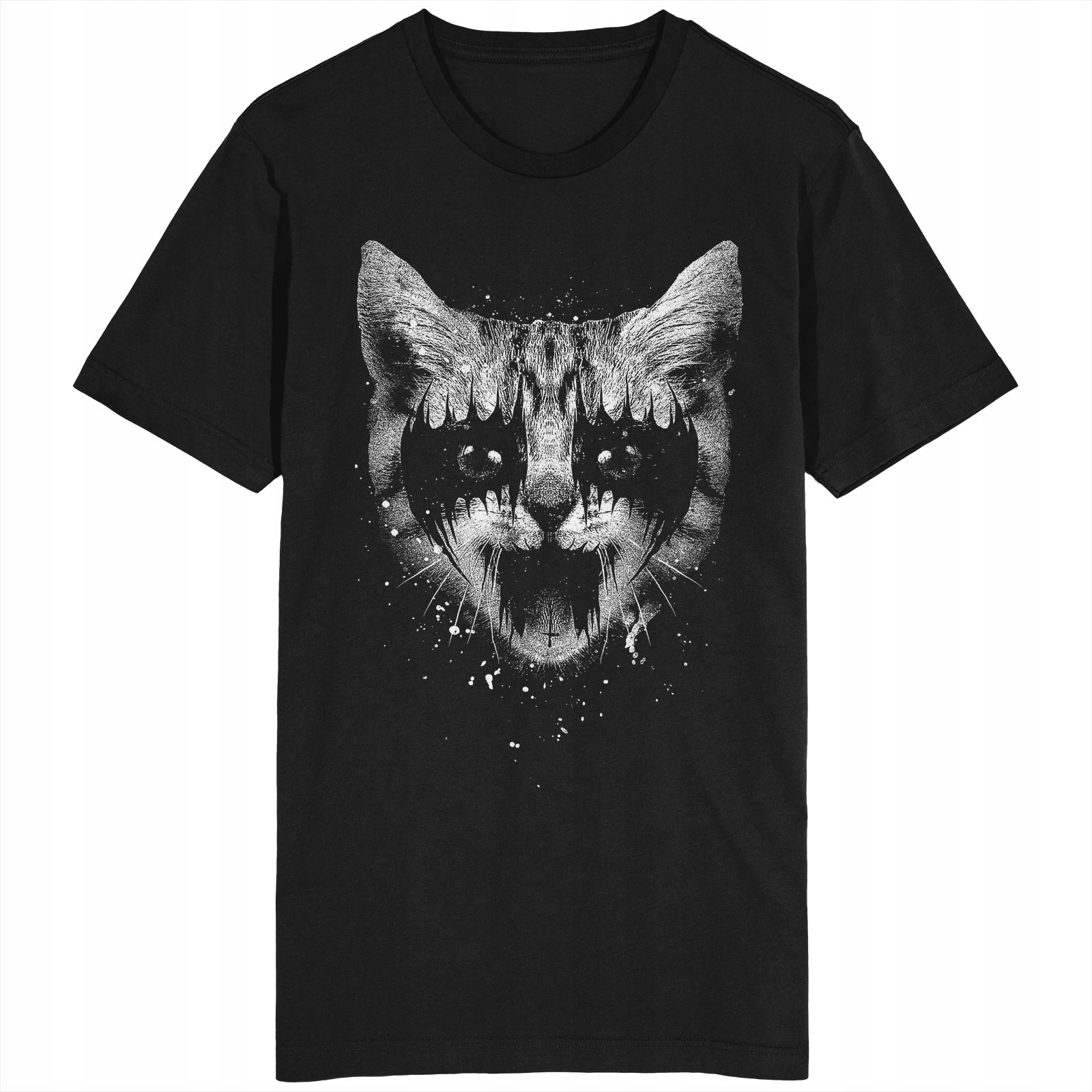 

Heavy Metal Cat Koszulka Kot Hard Rock Kiss Goth