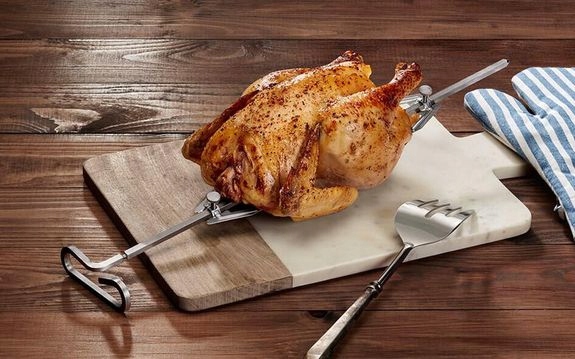 Kuchnia Beko FSMT61330DXT Inox 72L Rożen Grill Szerokość produktu 60 cm