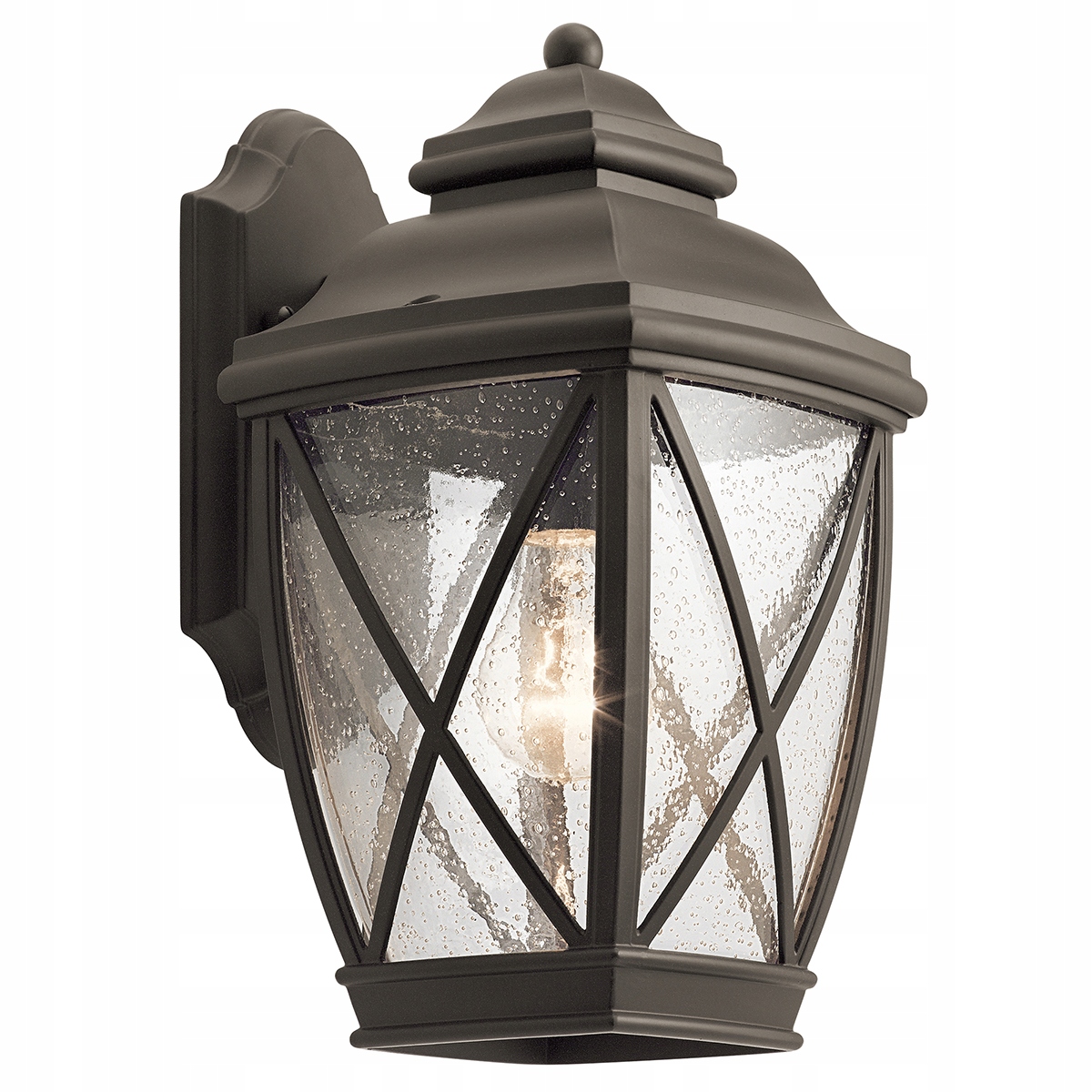 Kichler Tangier Venkovní nástěnná lampa E27 60W Starý bronz IP44