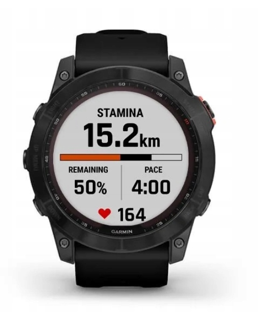 ZEGAREK SPORTOWY GARMIN Fenix 7X Solar CZARNY PASEK NIEZAWODNY NR 1 PL Kompatybilność systemowa Android iOS Windows Phone