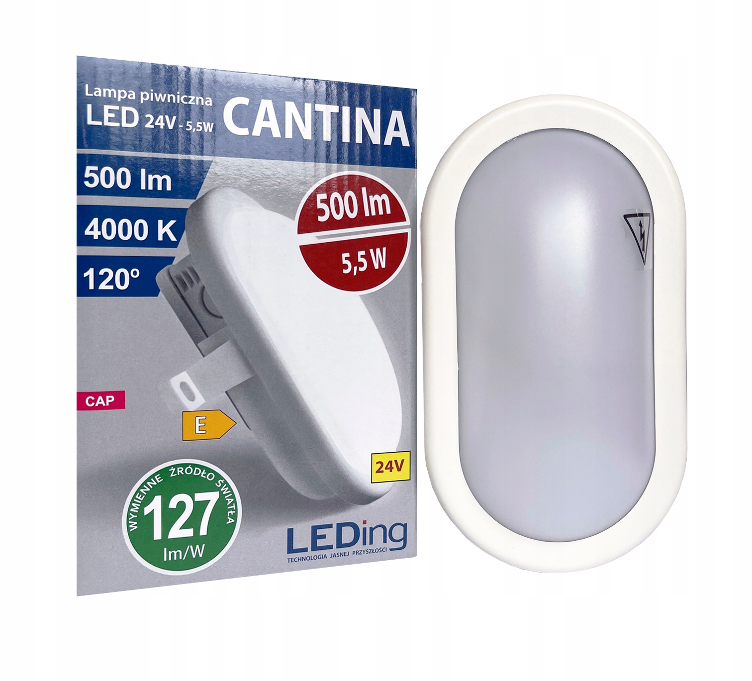 

Lampa do piwnicy garażu kanału Led 24V Ac/dc 5.5W