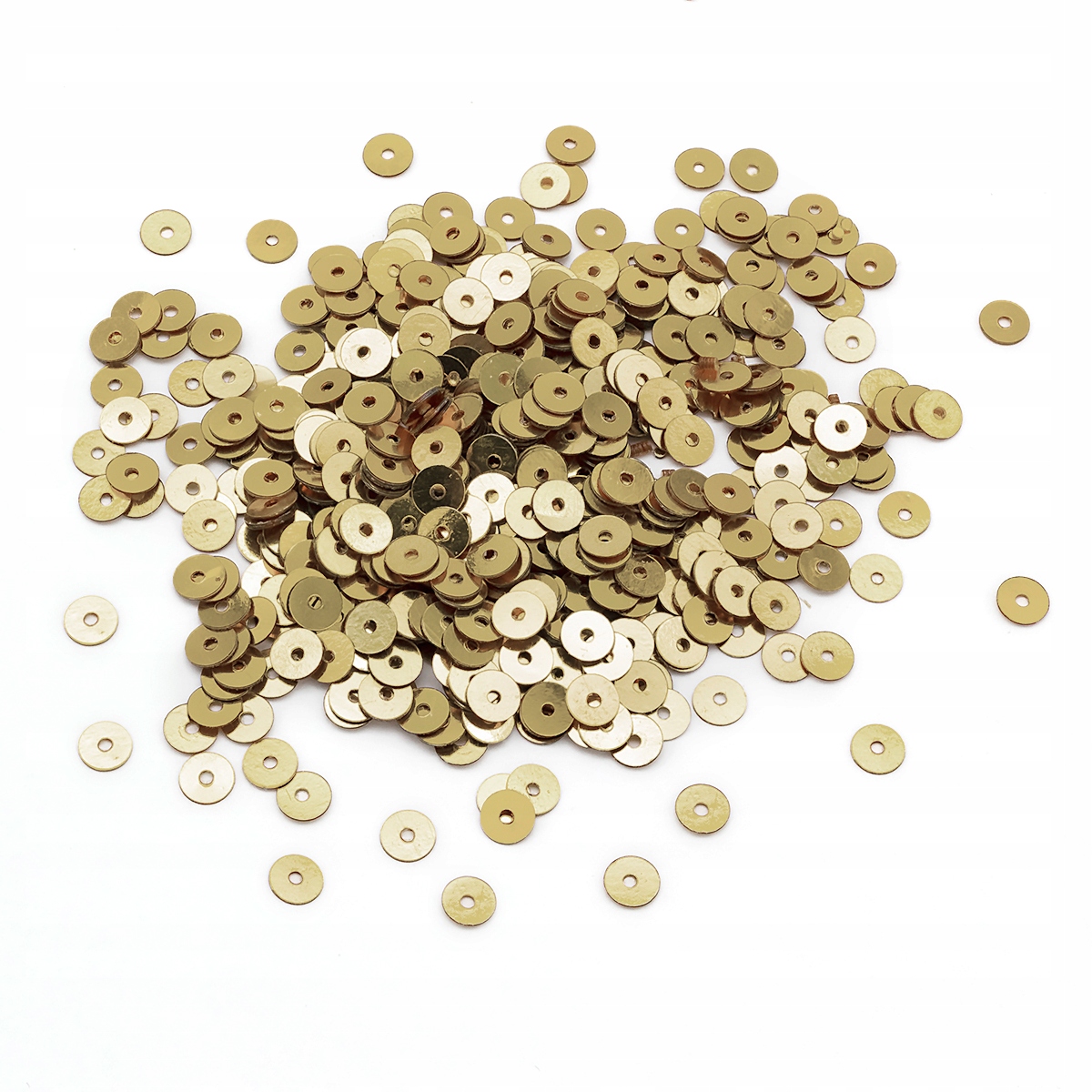 Cekiny Antyczne Metaliczne Indie 4mm 2000szt/10g