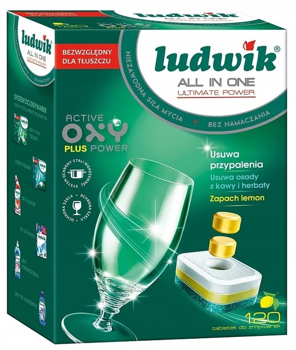 

Tabletki do zmywarek Ludwik All In One 120 szt