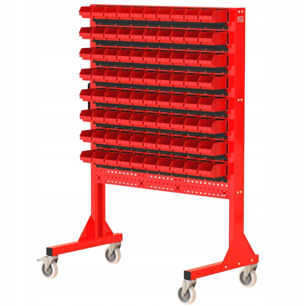 Stojak Narzędziowy garażowy z pojemnikami