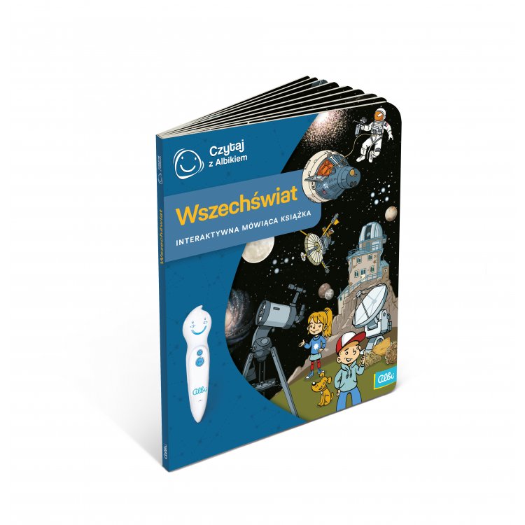 CZYTAJ Z ALBIKIEM WSZECHŚWIAT KSIĄŻKA ALBIK MÓWI ISBN 9788395423970