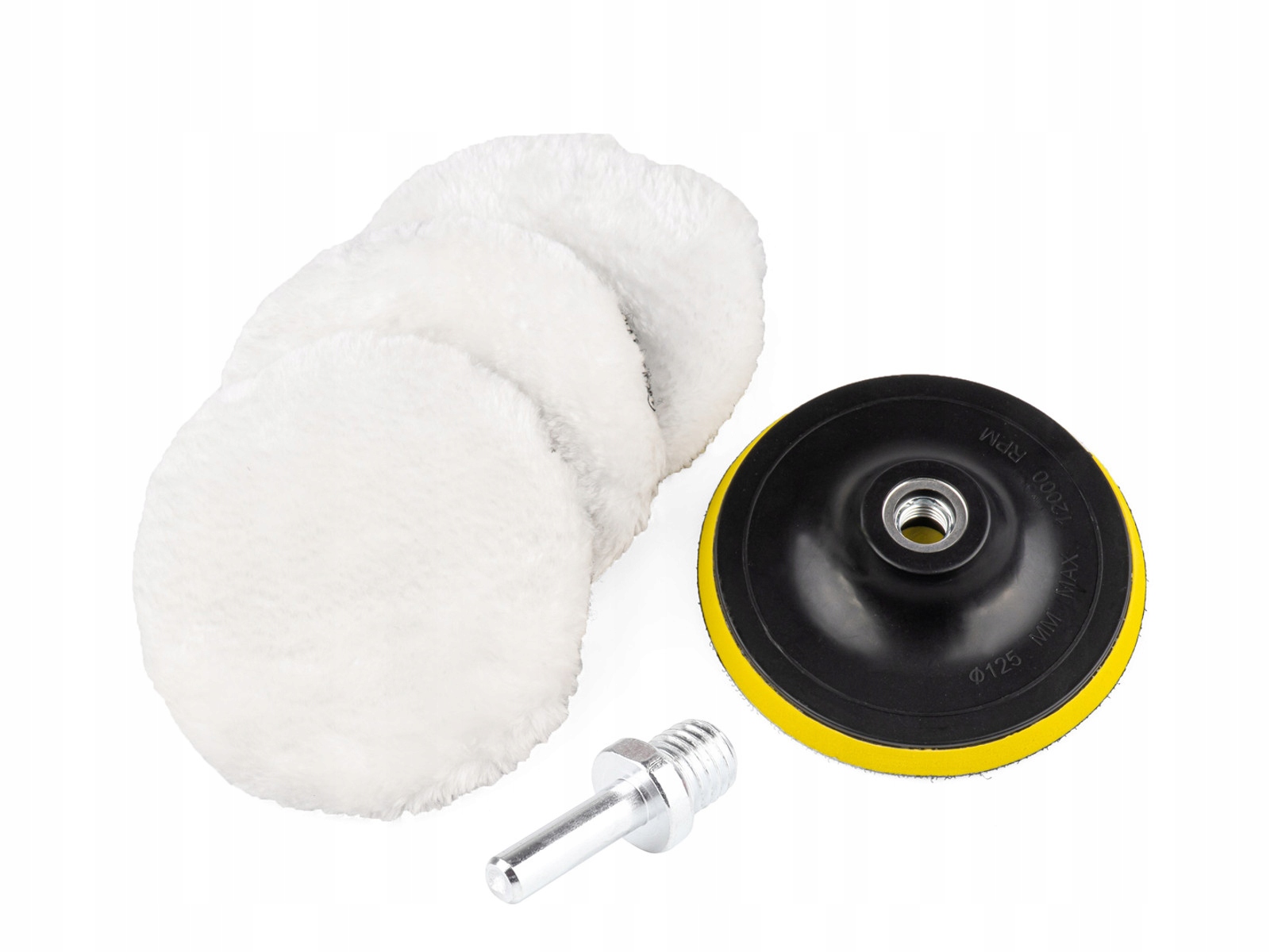 Gratisy# AMiO Futro Polerskie Na Rzep Do Polerowania 125MM