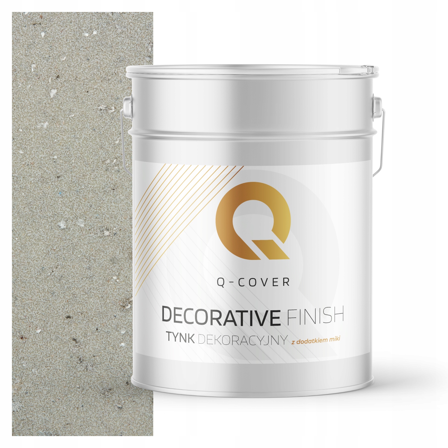 Dekoračná Omietka Béžová Svetlá S Striebornou Mikou D803 15kg Premium