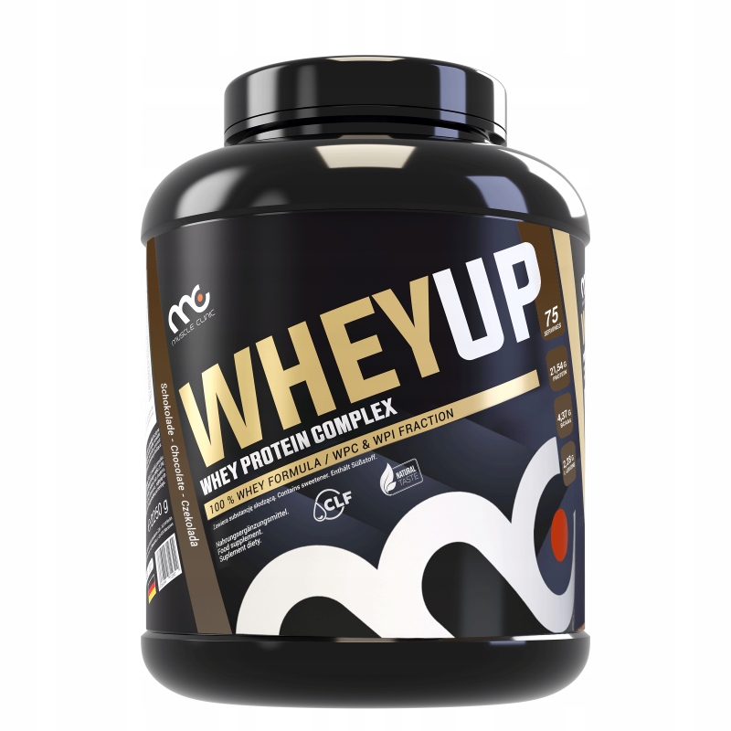 Muscle Clinic Whey Up 2250 g Wpc syrovátkový koncentrát čistý Top