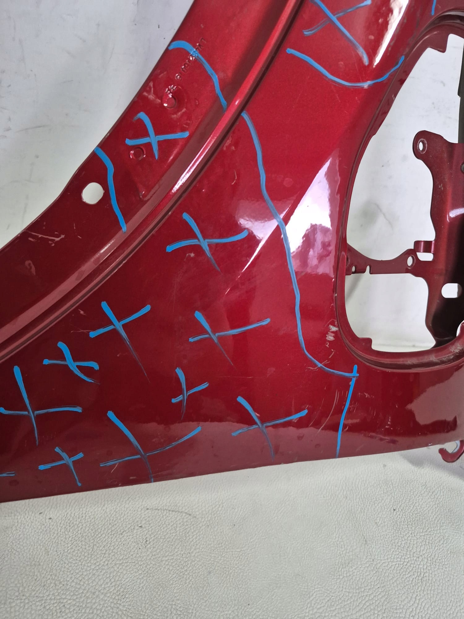 FORD KUGA III 3 MK3 spoiler-IN HYBRID 19-> fender front front left