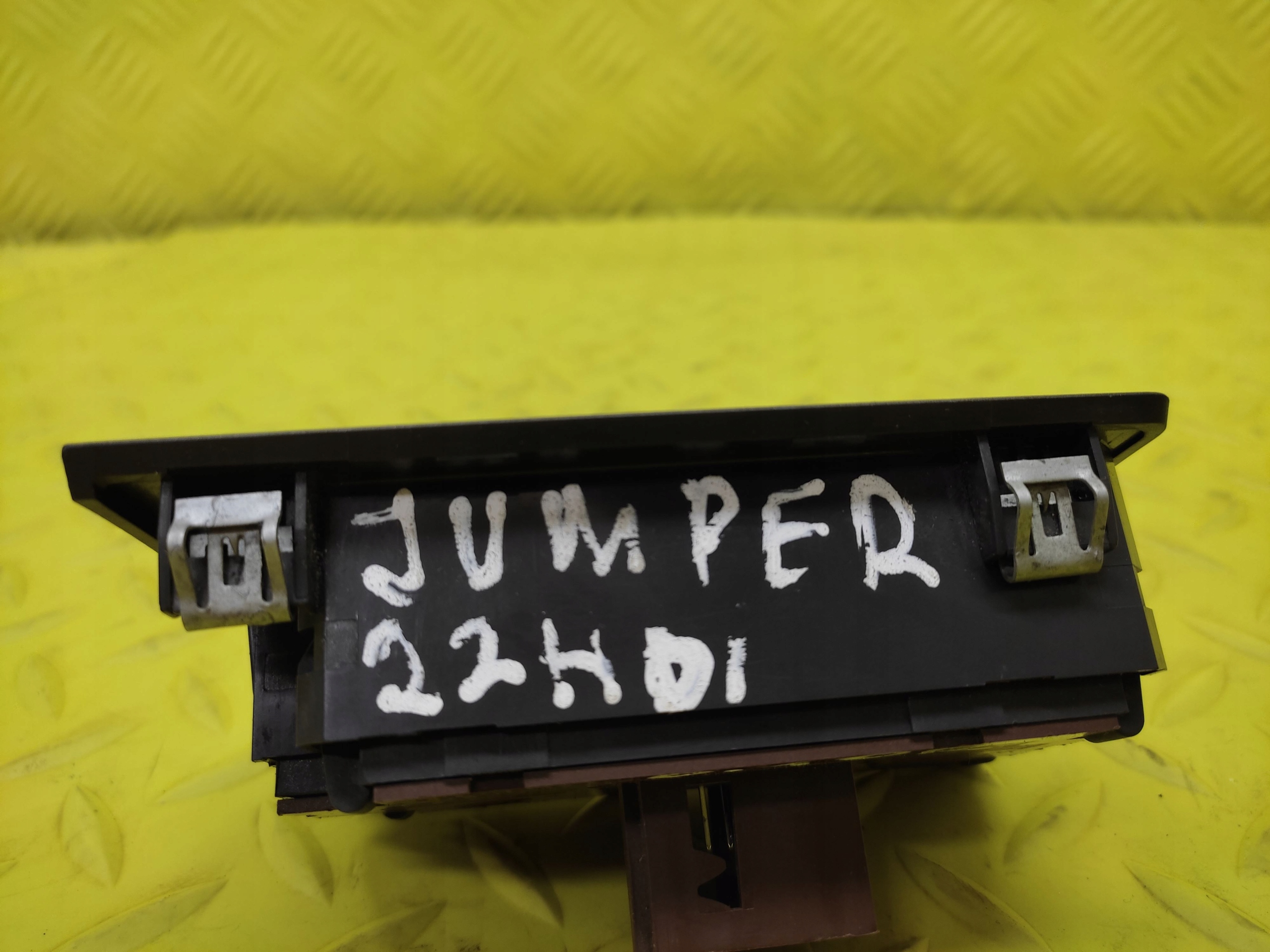 CITROEN JUMPER III switch control of the lights