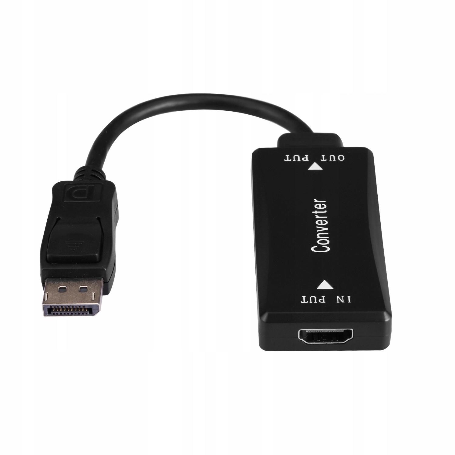 Konwerter HDMI do Displayport Adapter DP 4K@30Hz Długość kabla 0.15 m