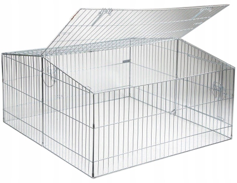 Kerbl kojec wybieg klatka psa królika kawii kota szybko składana 115x115cm