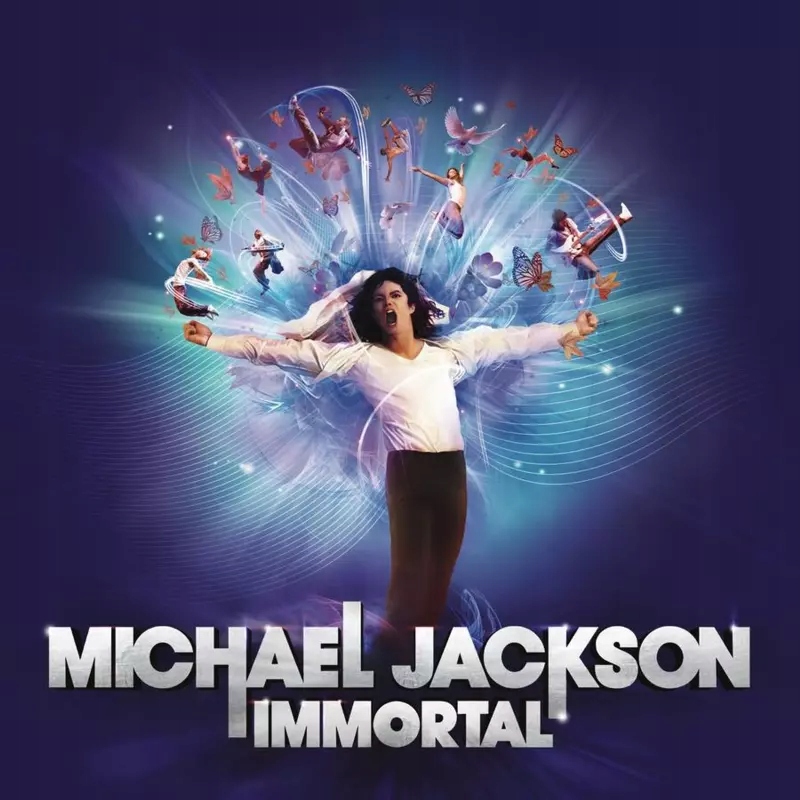 2CD Michael Jackson: Immortal Blue Card Slipcase Deluxe Edition Clr, DLX