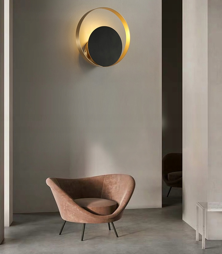 LAMPA ŚCIENNA KINKIET LED GOLD ZŁOTY GLAMOUR 5W Marka TOOLIGHT