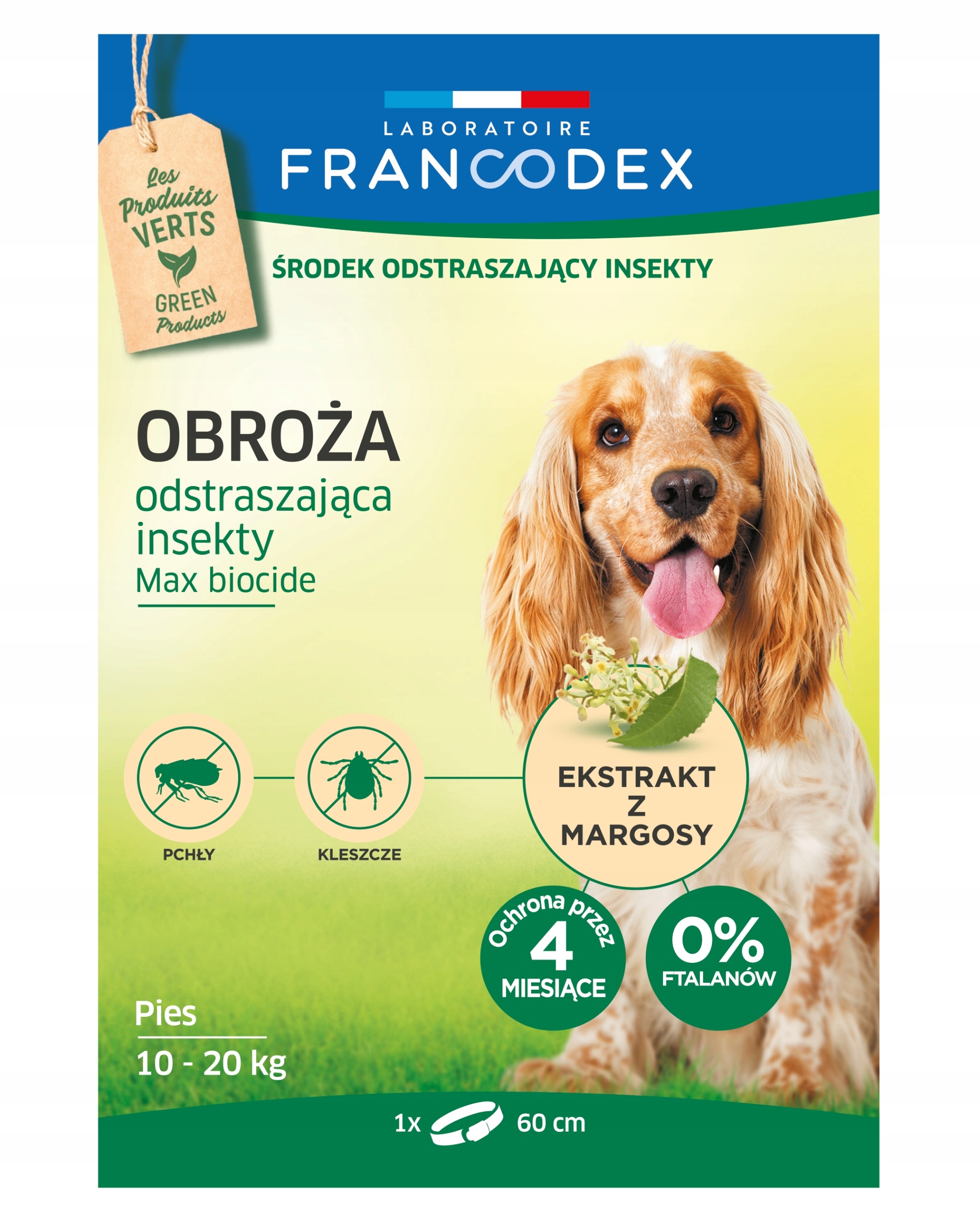 

Francodex Obroża odstraszająca insekty śred. 60cm