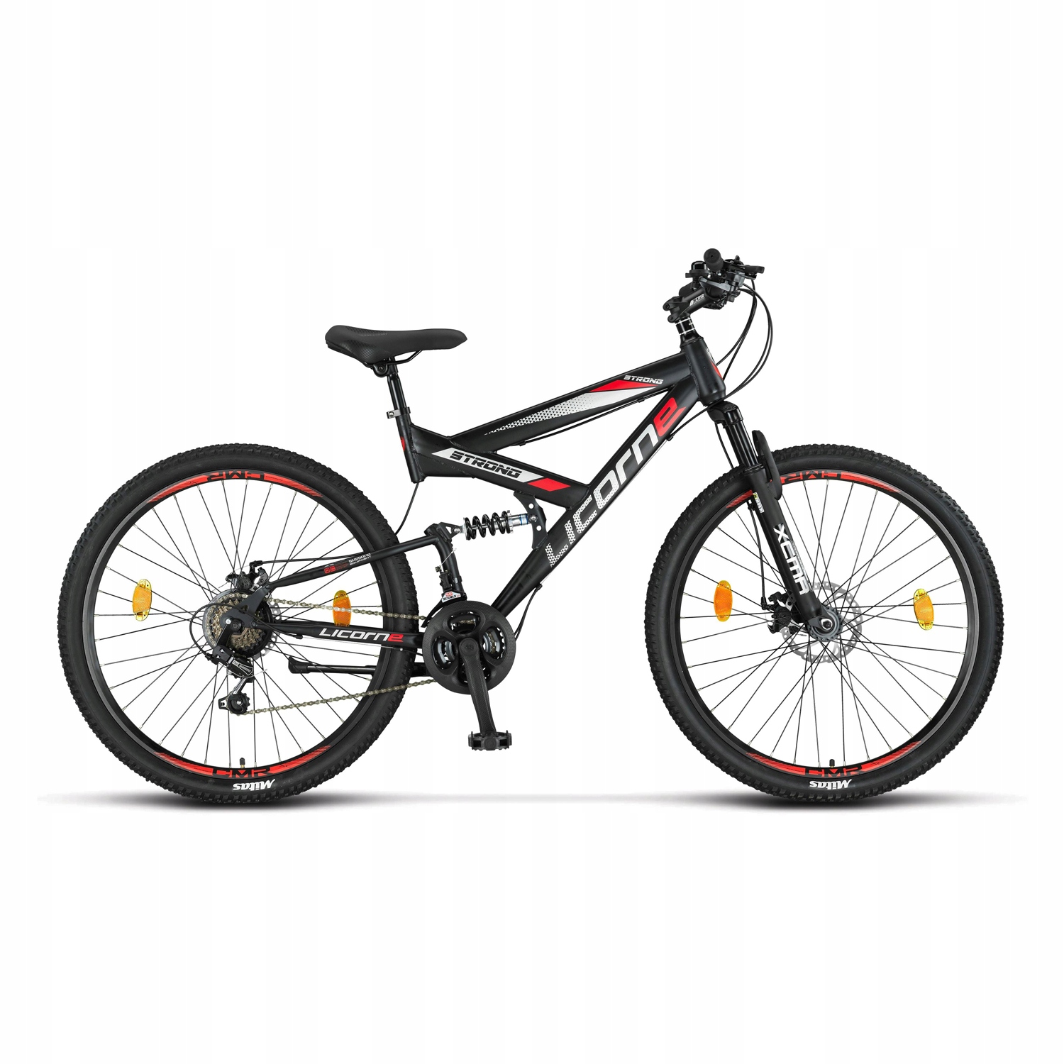 Rower Mtb licorne bike Strong rama 19 cali koło 27,5 " czarny