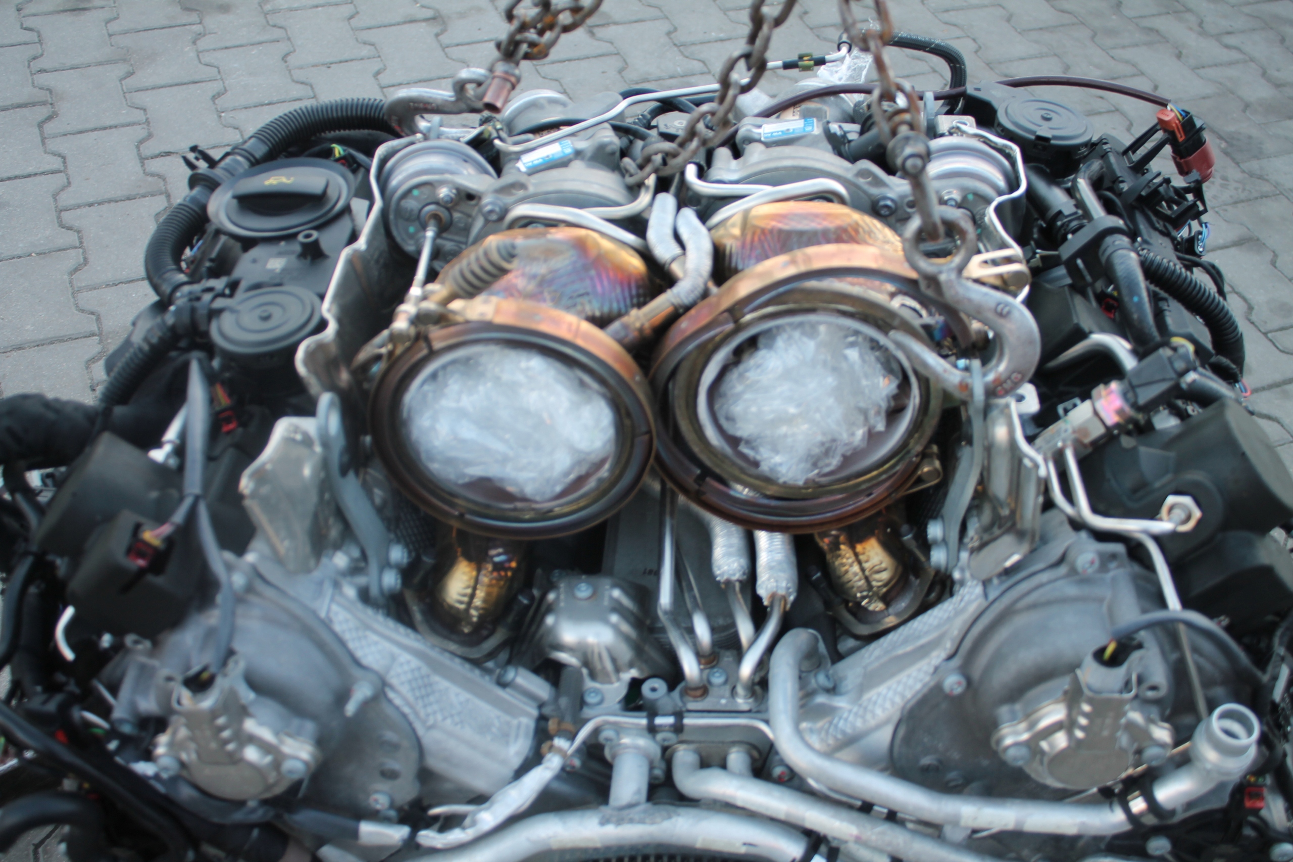 engine complete AUDI RS6 RS7 45TYS KM 4,0 TFSI DJP