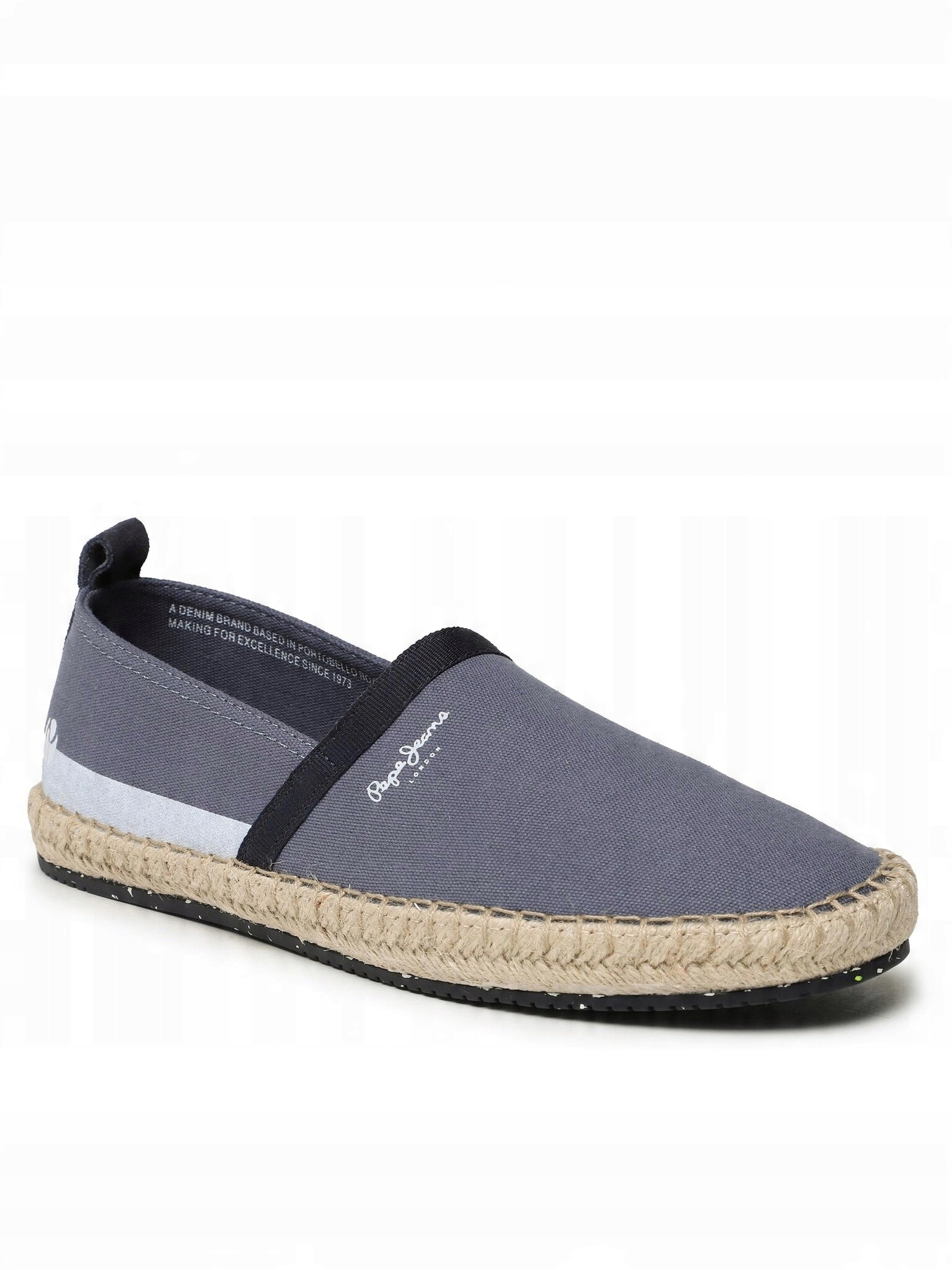 Pepe Jeans Espadrilky Pánské Polobotky Nazouvací Modré 42 Awh