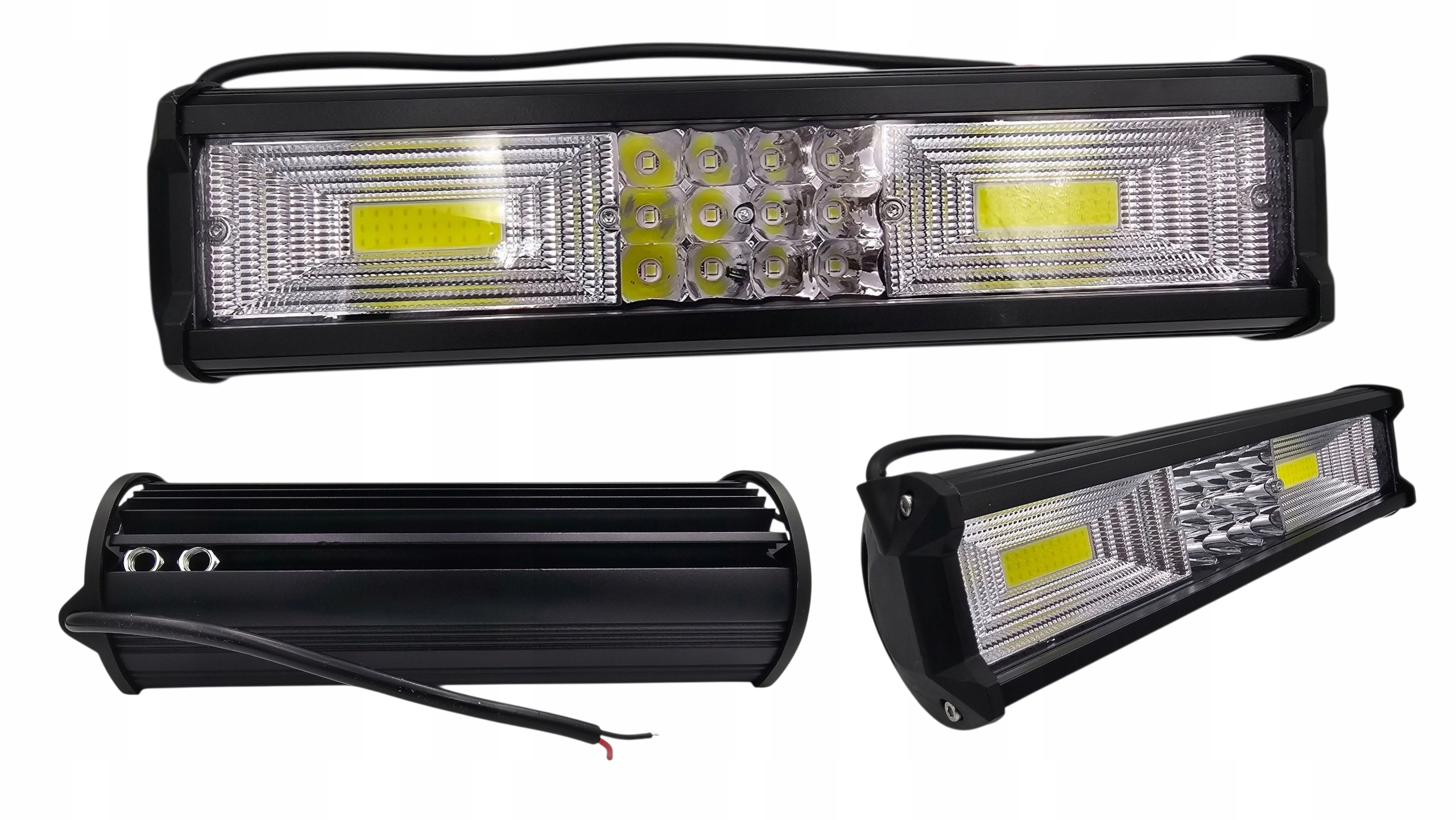 Výkonná Led Pracovní Lampa 180W Halogen Automobilový Světlomet Reflektor 12V-36V