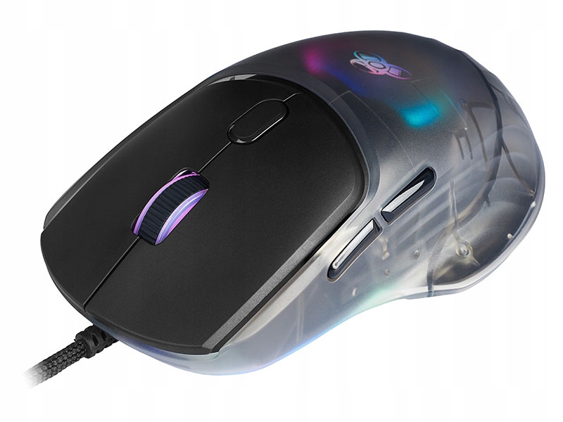 Myš Tracer Gamezone Neon Rgb Usb pro hráče Gaming 800-12400 Dpi