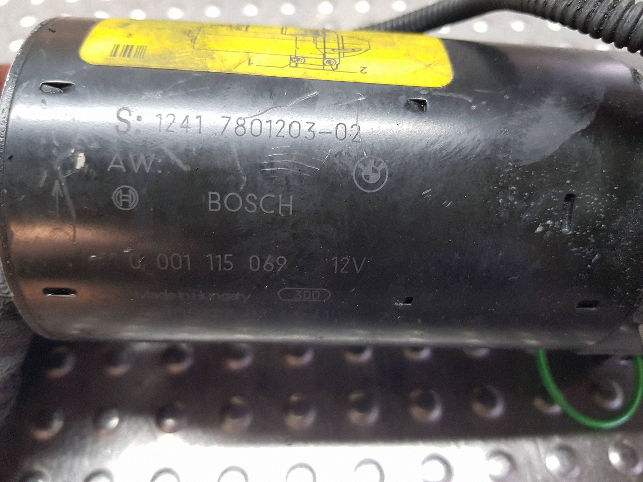 starter 7801203 0001115069 BMW E60 E61 E81 E84 E87 E90 E91 E92 2.0D N47