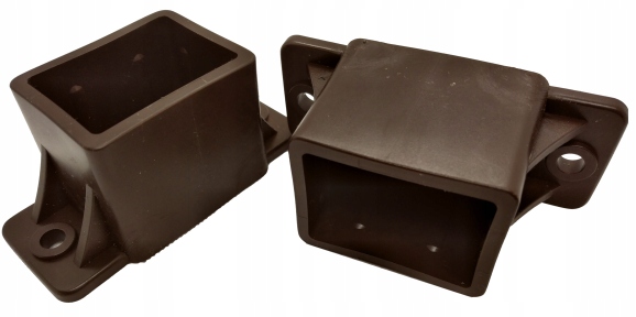 Spojovací úchytka rozpětí 40x30/40x27 20 Ks Hnědá