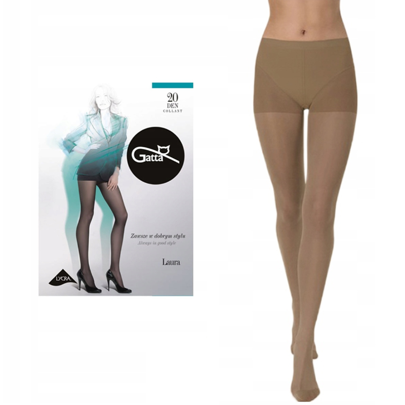 

Rajstopy Gatta Laura 20 den lycra 3-M Sierra