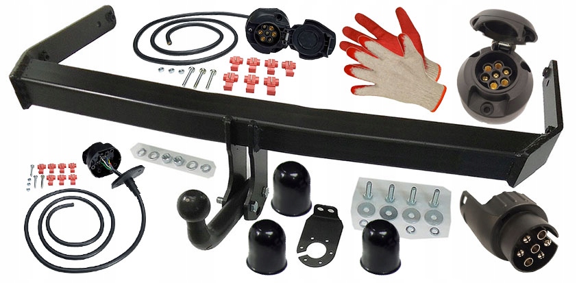 HAK HOLOWNICZY+WIĄZKA +ADAPTER do VOLKSWAGEN VW PASSAT B6 3C+KOMBI 2005-10 Rodzaj kuli Odkręcana