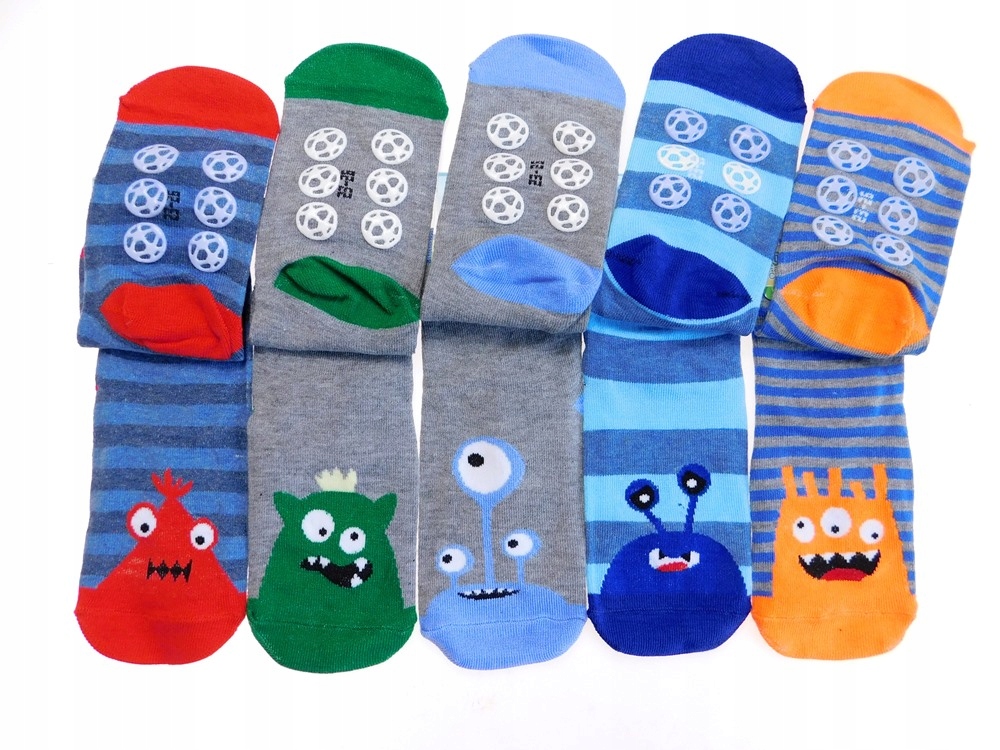 

5X Skarpetki Antypoślizgowe Abs 19-22