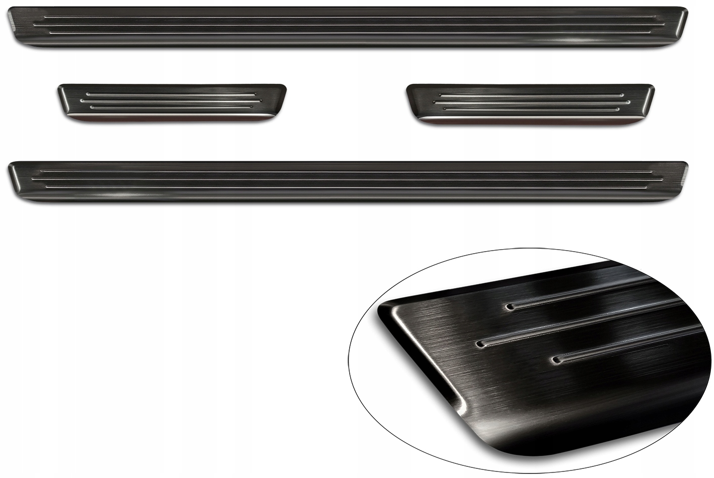 FIAT 600 2023- NAKŁADKI LISTWY PROGOWE PROGI