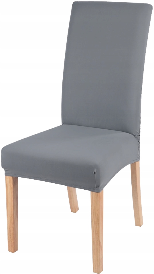 POKROWIEC NA KRZESŁO GRAFIT ELASTYCZNY UNIWERSALNY