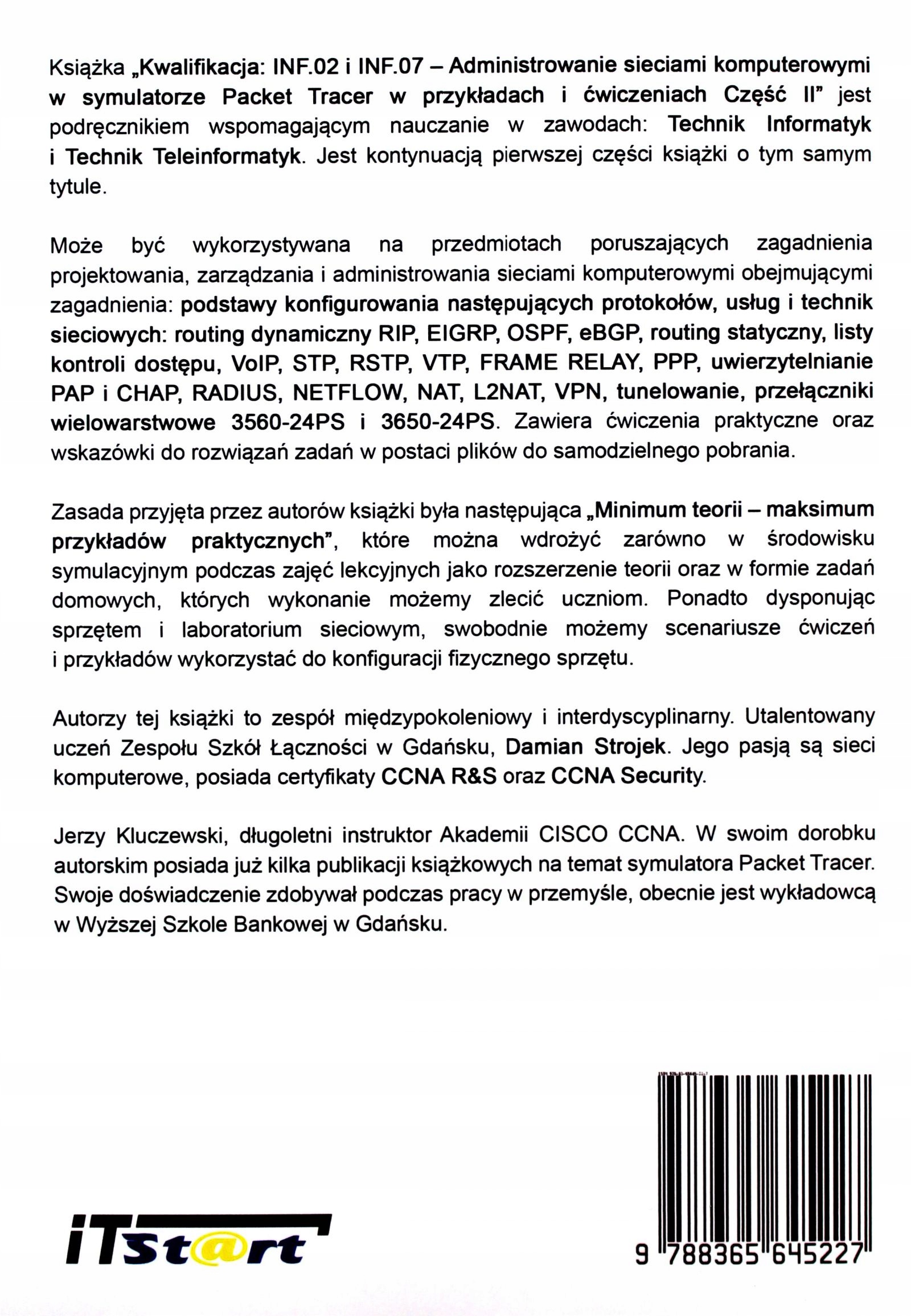 KWALIFIKACJA INF.02 I INF.07 - Damian Strojek, Jer Stan opakowania oryginalne