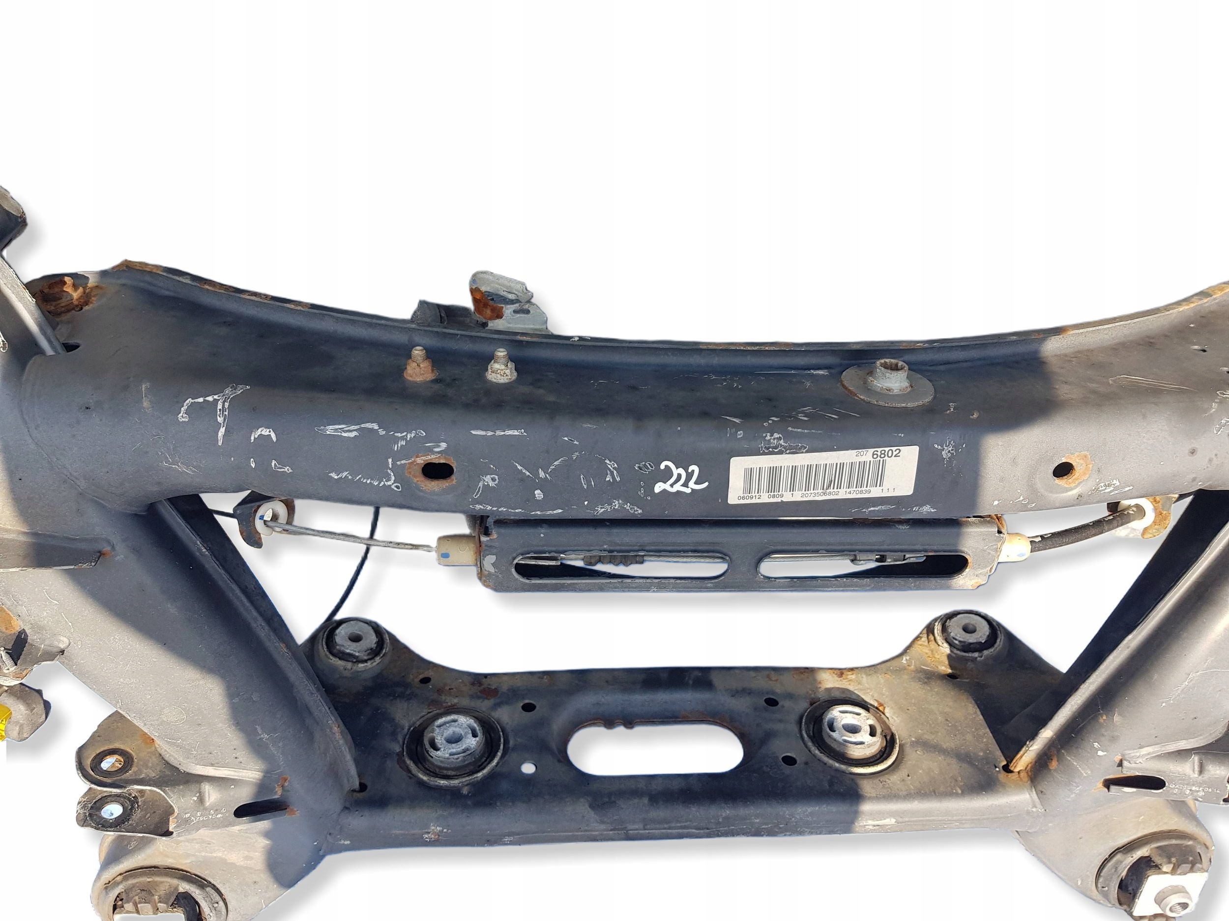 axle beam rear part rear MERCEDES W207 C207 sider subframe axle beam
