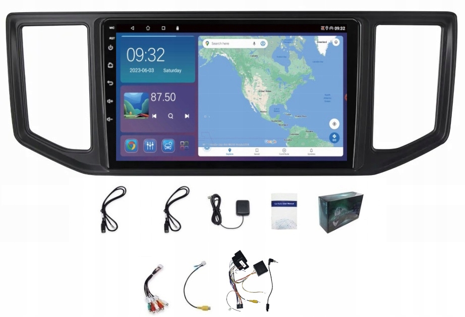 Rádio Navigácia Android Vw Crafter 2017-2022 Usb Wifi Carplay Bt 64GB