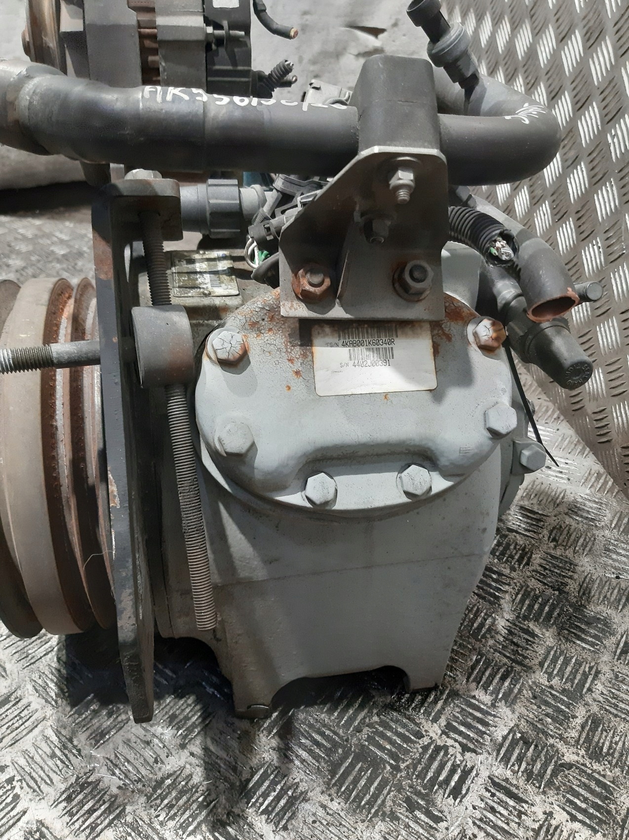 compressor compressor; CARRIER 06DA507804