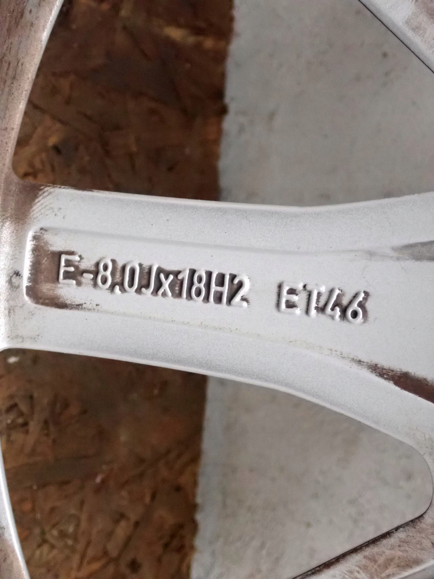 disk hliníkový AUDI A3 8Y 18" ET46 8Y0601025M