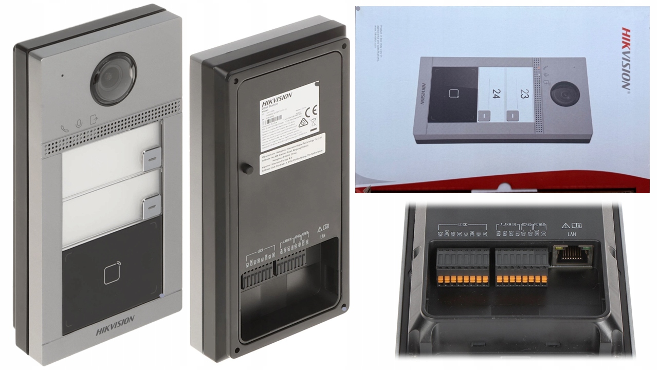 Wideodomofon Ip Hikvision DS-KV8213-WME1/Surface