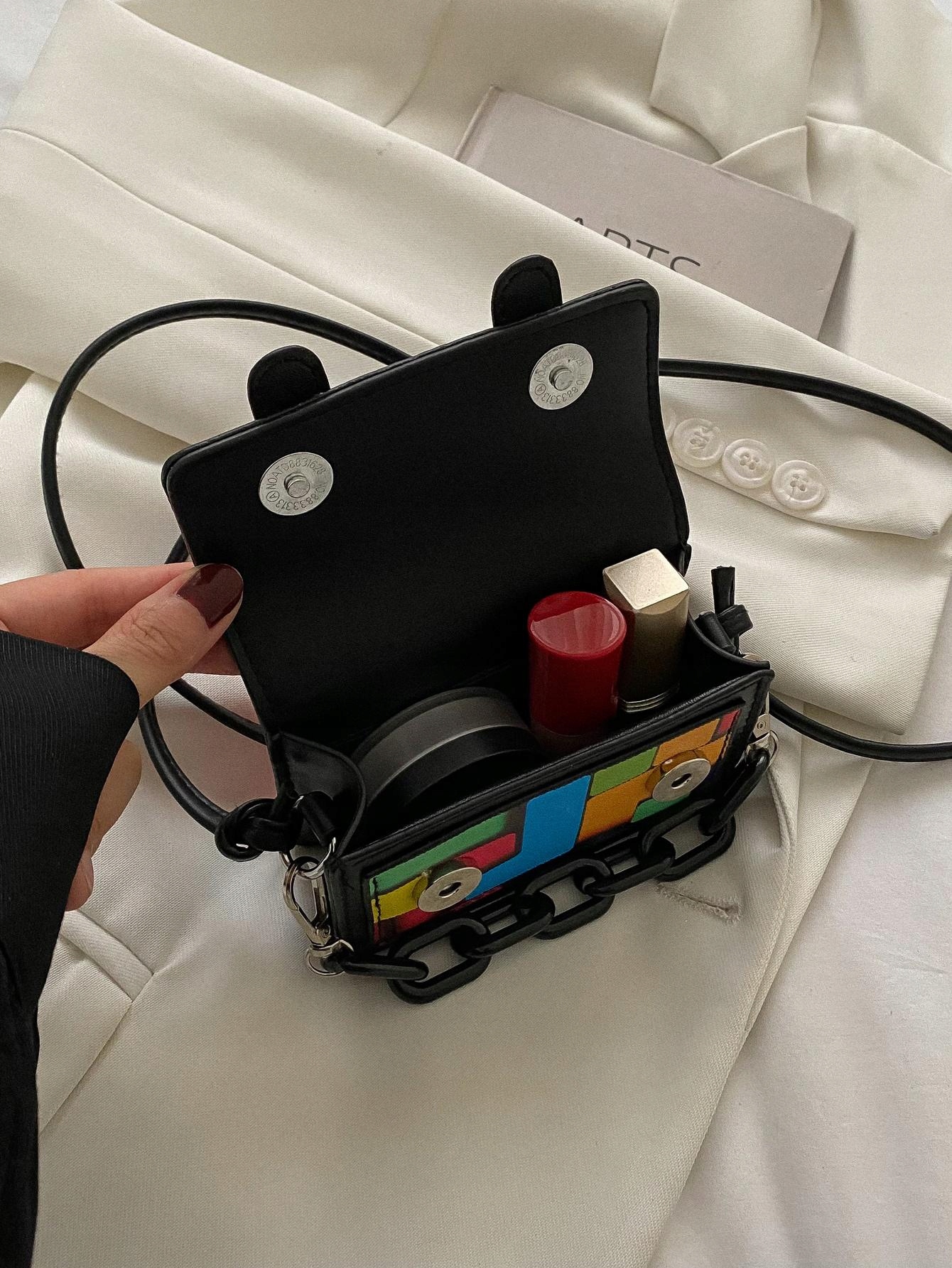 taenaページ Torebka damska ze skóry ekologicznej w panterkę kolor