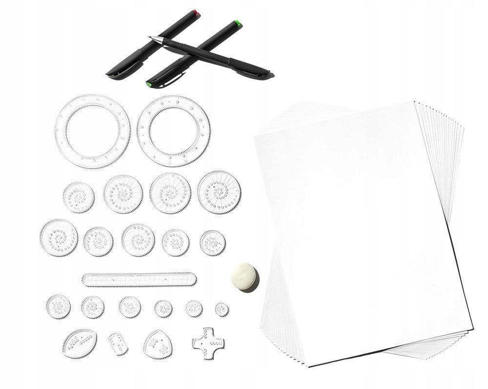 Розмальовка типу Spirograph Deluxe