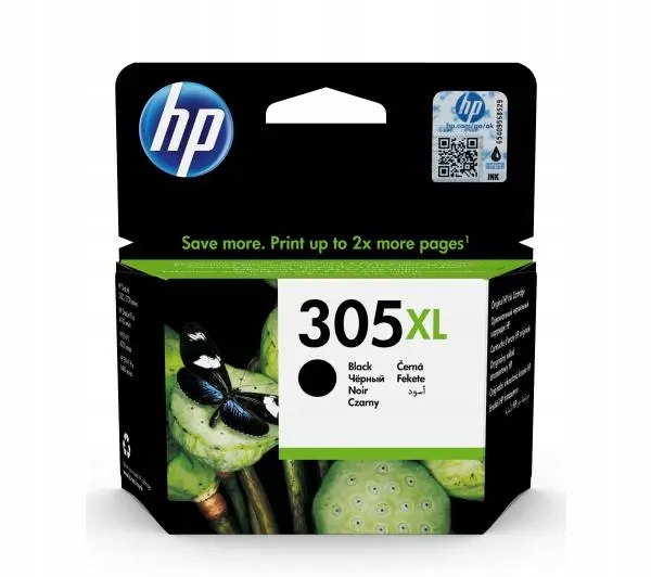 Tusz Hp 305XL 3YM62AE Czarny 240 Stron